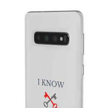 Load image into Gallery viewer, &quot;I Know Real Estate Stuff&quot; [WHITE] Flexi Case
