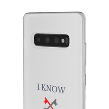 Load image into Gallery viewer, &quot;I Know Real Estate Stuff&quot; [WHITE] Flexi Case
